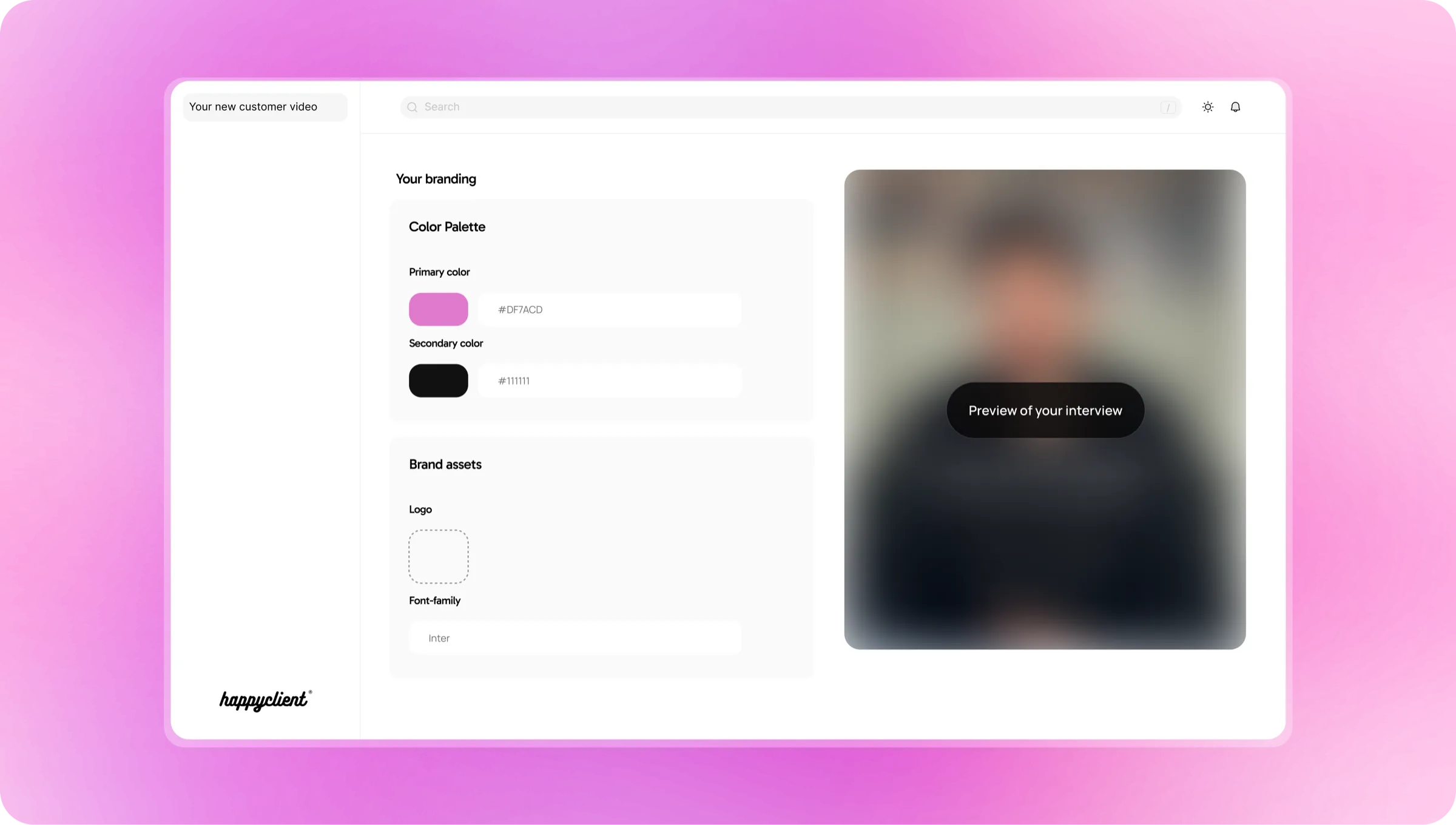 AI Agent creating your interview
